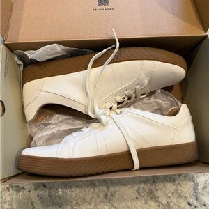 White Leather Women’s Sneakers